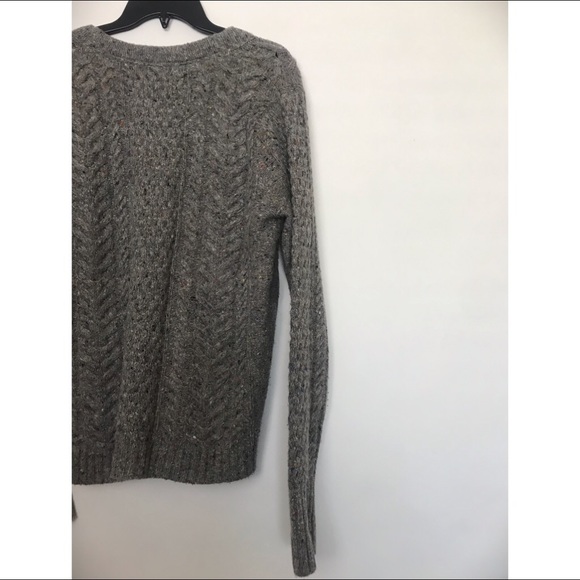 Rag & Bone Gray Specked Slouchy “Grandpa” Cardigan - Picture 4 of 8